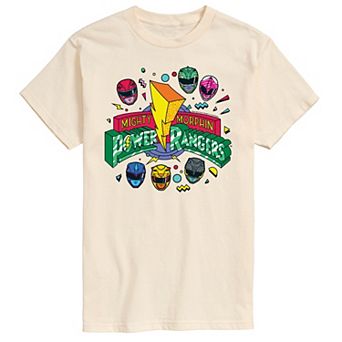 Men's Power Rangers 90s Logo Graphic Tee