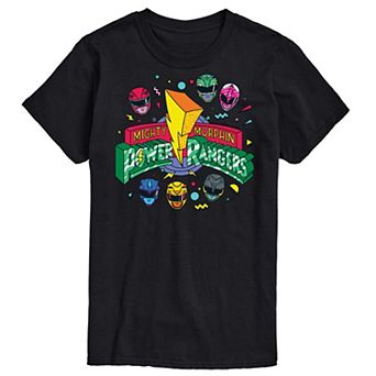Men's Power Rangers 90s Logo Graphic Tee