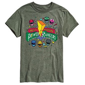 Men's Power Rangers 90s Logo Graphic Tee