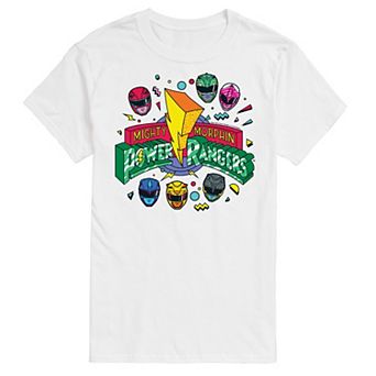 Men's Power Rangers 90s Logo Graphic Tee