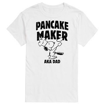Big & Tall Peanuts Pancake Maker Graphic Tee