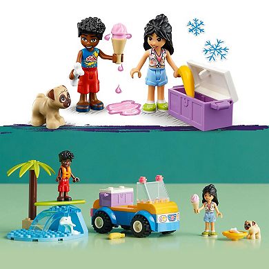 LEGO Friends Beach Buggy Fun Toddler Car Building Toy 41725 (61 Pieces)