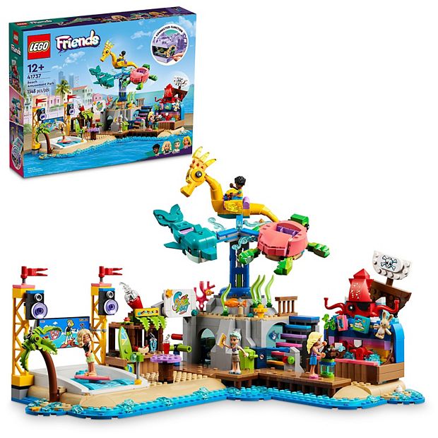 LEGO Friends Beach Amusement Park Teen Building Kit 41737 1348