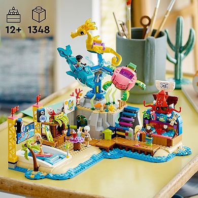 LEGO Friends Beach Amusement Park Teen Building Kit 41737 (1348 Pieces)