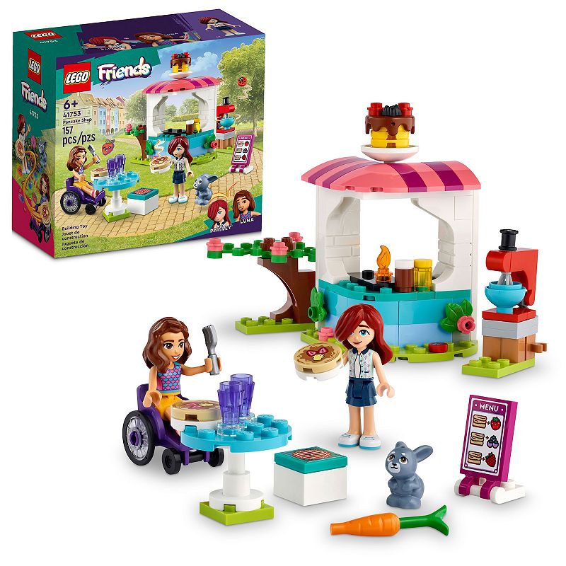 UPC 673419374453 product image for LEGO Friends Pancake Shop Pretend Building Toy 41753 (157 Pieces), Multicolor | upcitemdb.com