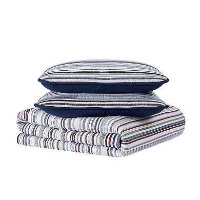 Truly Soft Teagan Stripe Quilt Set