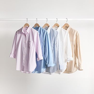 Women's Sonoma Goods For Life® Oversized Boyfriend Shirt
