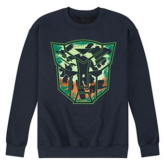 Men's Transformers Autobot Jungle Logo Fleece Sweatshirt