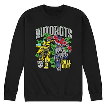 Men's Transformers Autobots Roll Out Fleece Sweatshirt