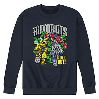 Men's Transformers Autobots Roll Out Fleece Sweatshirt