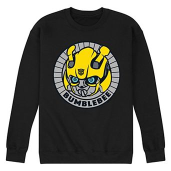 Men's Transformers Bumblebee Badge Fleece Sweatshirt