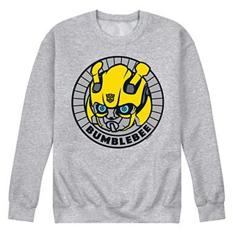 Men's Transformers Bumblebee Badge Fleece Sweatshirt