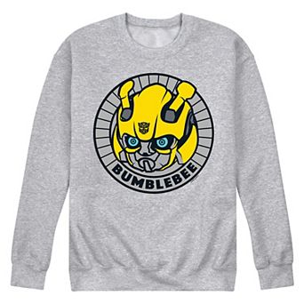 Men's Transformers Bumblebee Badge Fleece Sweatshirt