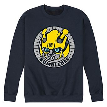 Men's Transformers Bumblebee Badge Fleece Sweatshirt