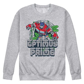 Men's Transformers Optimus Prime Fleece Sweatshirt