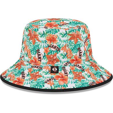 Men's New Era San Francisco Giants Tropic Floral Bucket Hat
