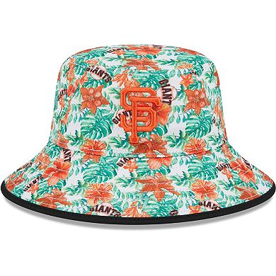 Men's New Era San Francisco Giants Tropic Floral Bucket Hat
