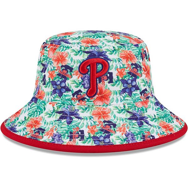 Men's New Era Philadelphia Phillies Tropic Floral Bucket Hat