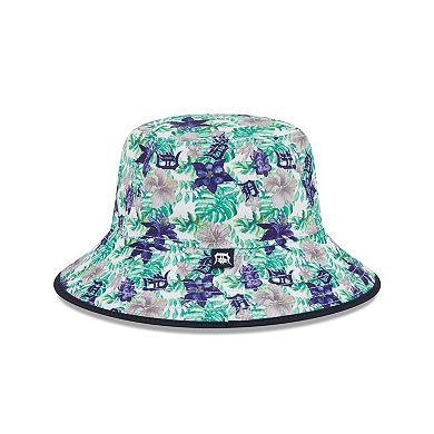 Men's New Era Detroit Tigers Tropic Floral Bucket Hat