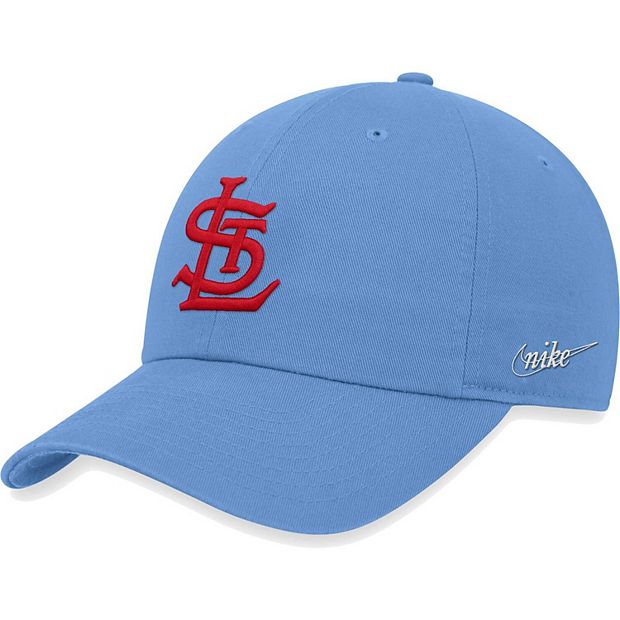 Men's Nike Light Blue St. Louis Cardinals Cooperstown Collection Heritage86  Adjustable Hat