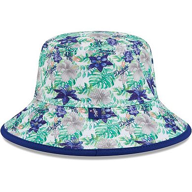 Men's New Era Los Angeles Dodgers Tropic Floral Bucket Hat