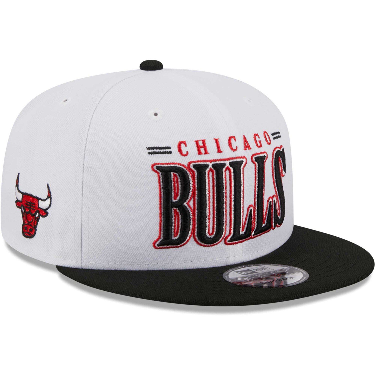 Chicago Bulls New Era 2022 NBA Draft 9FIFTY Snapback Adjustable Hat -  Cream/Red