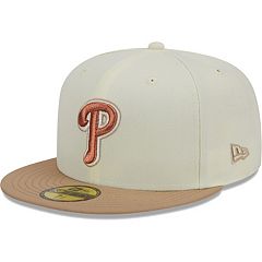 Philadelphia Phillies New Era 2-Time World Series Champions Undervisor  59FIFTY Fitted Hat - Red