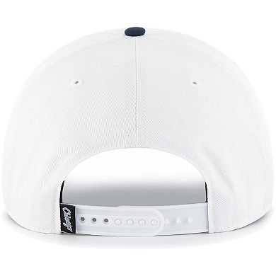 Men's '47 White Chicago White Sox Flag Script Hitch Snapback Hat