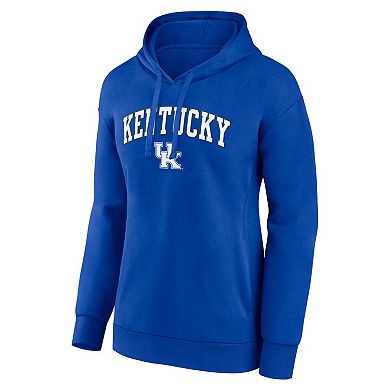 Women's Fanatics Royal Kentucky Wildcats Campus Pullover Hoodie