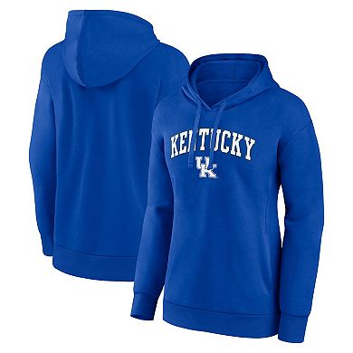 Women's Fanatics Royal Kentucky Wildcats Campus Pullover Hoodie