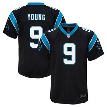 Youth Nike Bryce Young Black Carolina Panthers Game Jersey