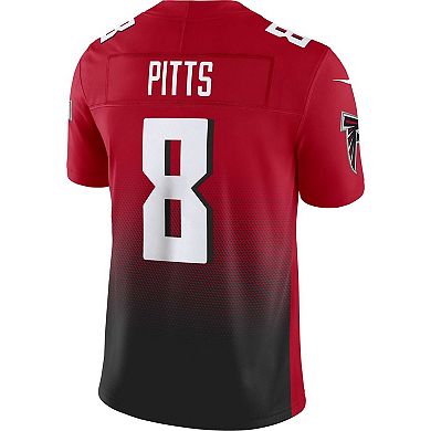 Men's Nike Kyle Pitts Red Atlanta Falcons Vapor F.U.S.E. Limited Jersey