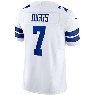 Men's Nike Trevon Diggs White Dallas Cowboys Vapor F.U.S.E. Limited Jersey