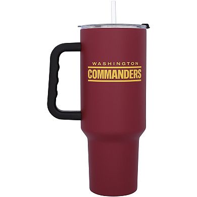 Washington Commanders 40oz. Travel Tumbler with Handle