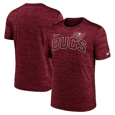 Men's Nike  Red Tampa Bay Buccaneers Velocity Arch Performance T-Shirt