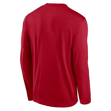 Men's Nike Red Tampa Bay Buccaneers Legend Icon Long Sleeve T-Shirt