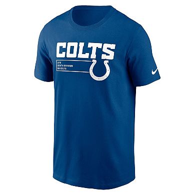 Men's Nike Royal Indianapolis Colts Division Essential T-Shirt