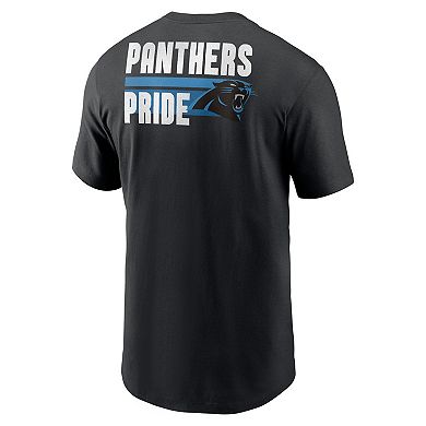 Men's Nike Black Carolina Panthers Blitz Essential T-Shirt