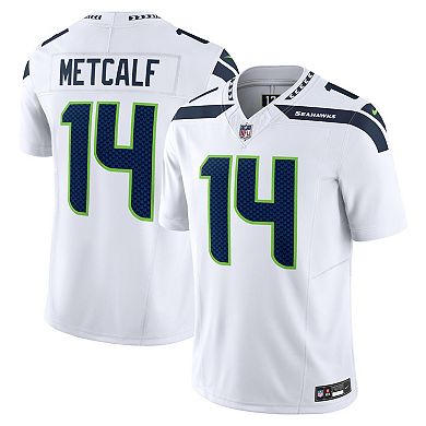 Men's Nike DK Metcalf White Seattle Seahawks Vapor F.U.S.E. Limited Jersey
