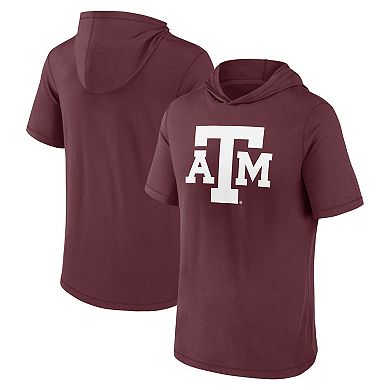 Men's Fanatics Branded Maroon Texas A&M Aggies Primary Logo Hoodie T-Shirt