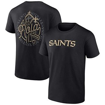 Men's Black New Orleans Saints Home Field Advantage T-Shirt
