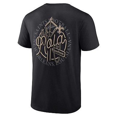 Men's Black New Orleans Saints Home Field Advantage T-Shirt