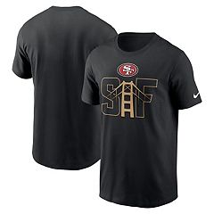 Men's Fanatics Branded Black San Francisco 49ers Team Authentic Logo Personalized Name & Number T-Shirt Size: 3XL