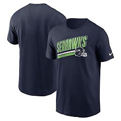 Men's Seattle Seahawks Vivid '47 Brand Black Fan T-Shirt