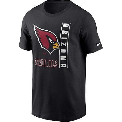 Men's Nike Black Arizona Cardinals Lockup Essential T-Shirt