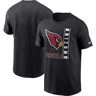 Men's Nike  Black Arizona Cardinals Lockup Essential T-Shirt