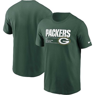 Men s Nike Green Green Bay Packers Division Essential T Shirt