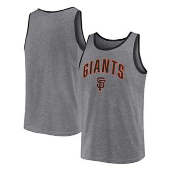 Men's Fanatics Branded Heather Gray San Francisco Giants Primary Tank Top
