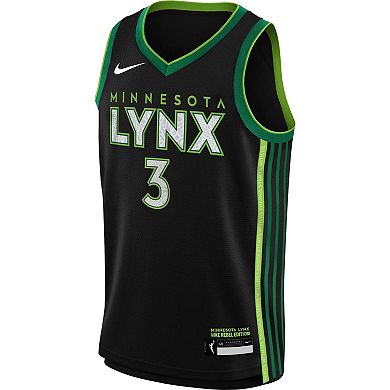 Youth Nike Aerial Powers Black Minnesota Lynx Swingman Player Jersey - Explorer Edition