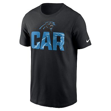 Men's Nike Black Carolina Panthers Local Essential T-Shirt